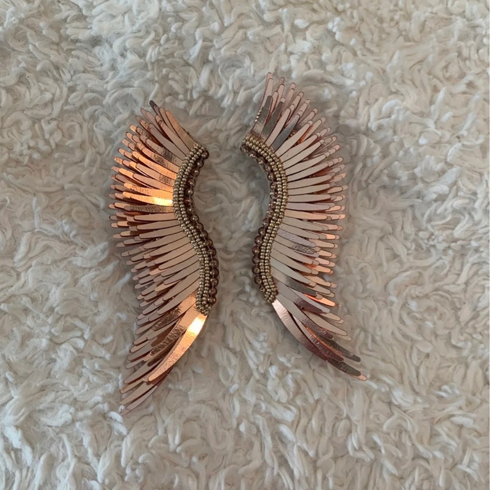 Rose gold Mignonne Gavigan ‘Madeline’ Earrings